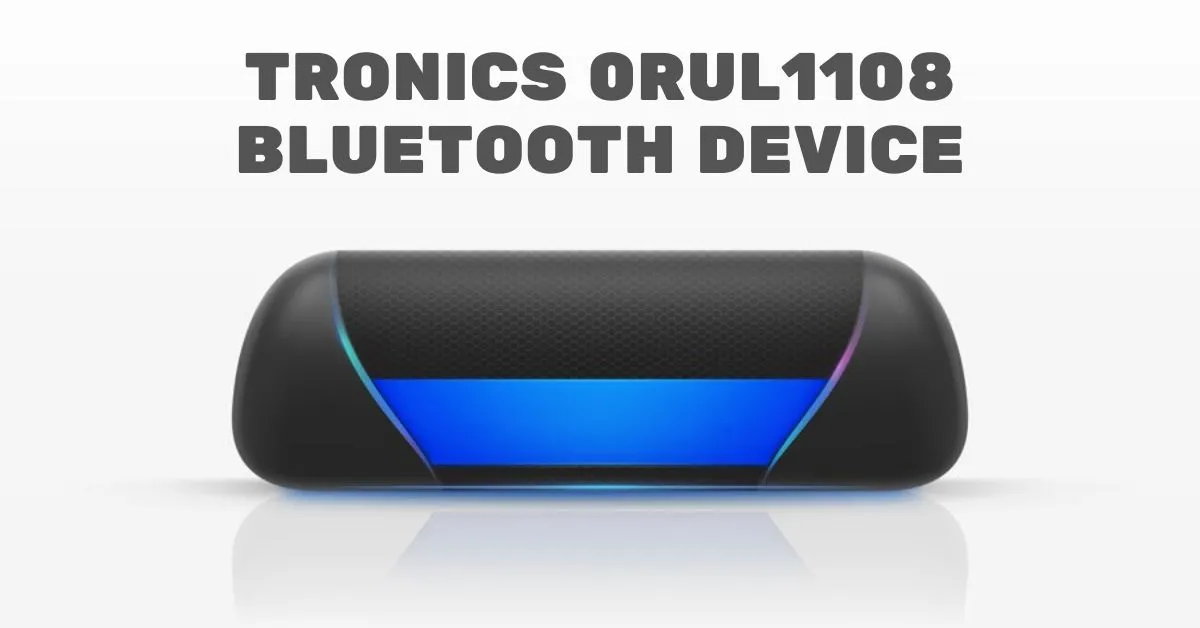 Tronics 0rul1108 Bluetooth